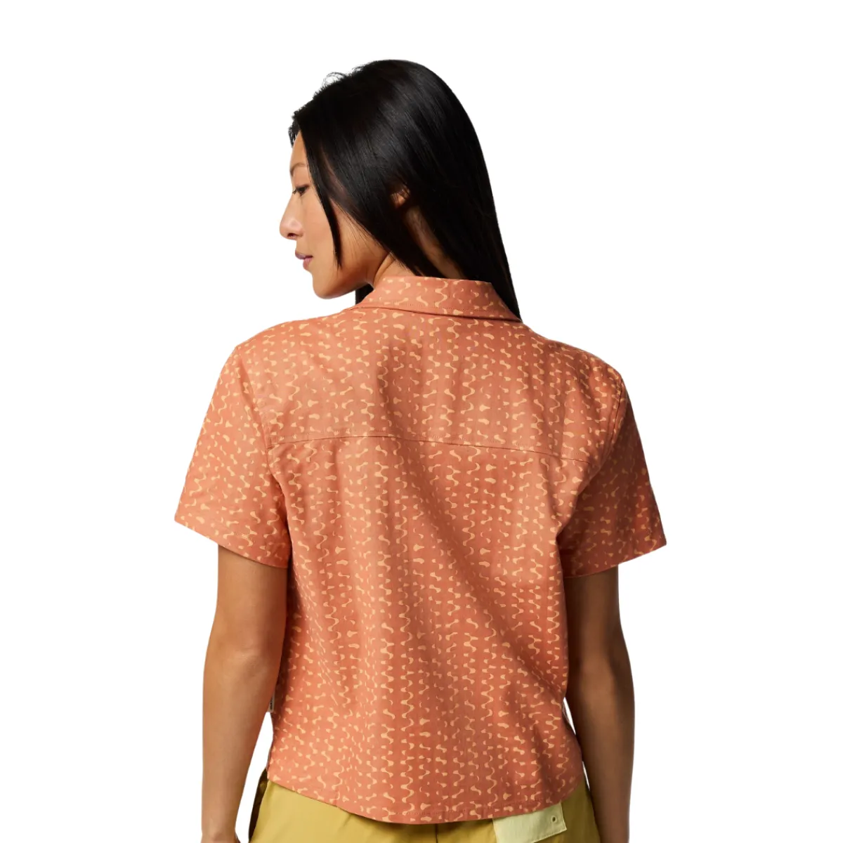 Afuera Button Up Shirt, dame (Shimmer Cantaloupe)-COTOPAXI Hot