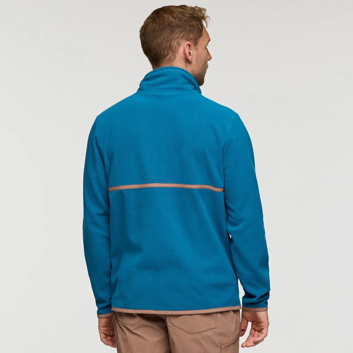 Amado Fleece Pullover, herre (Lake)-COTOPAXI