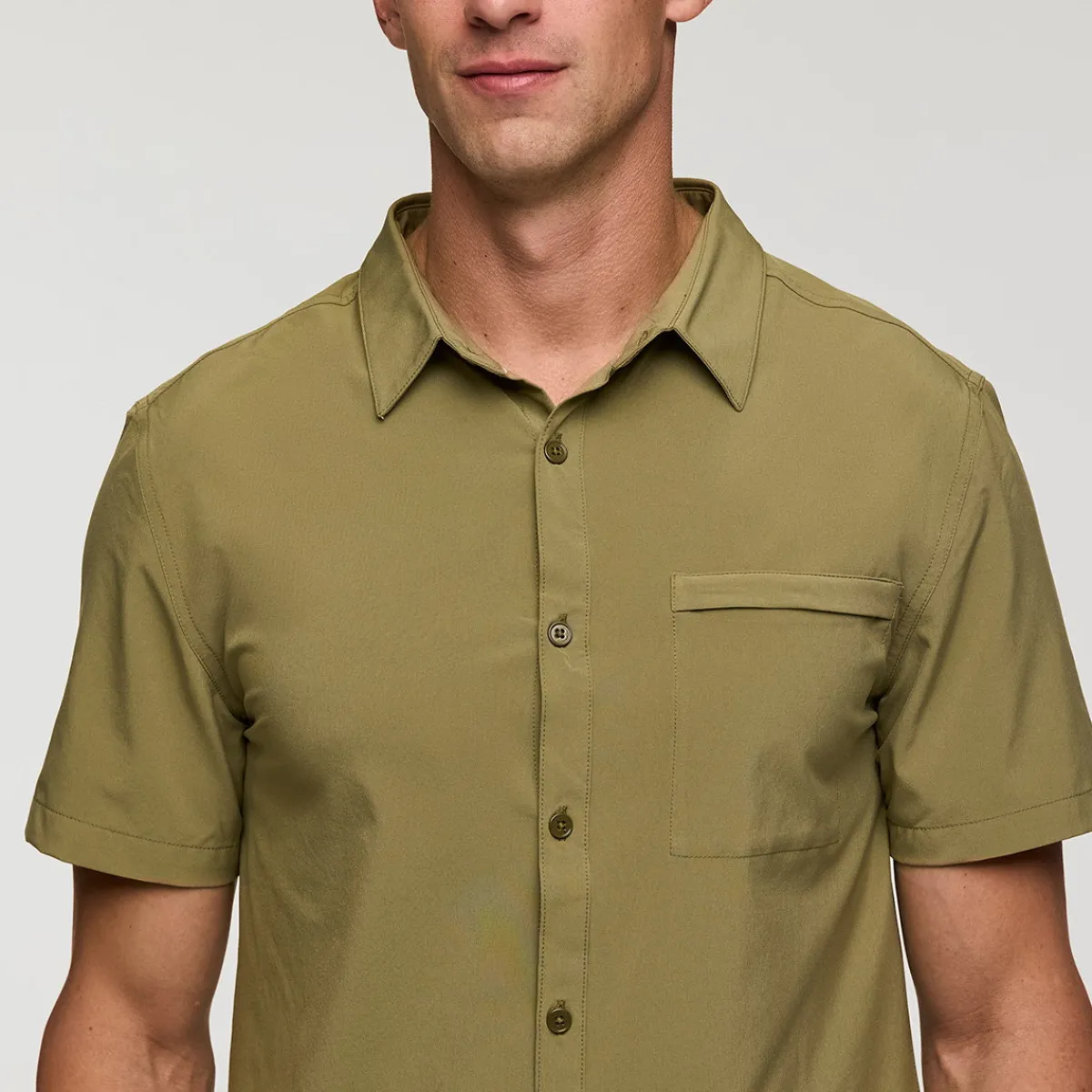 Cambio Button Up Skjorte, herre (Moss)-COTOPAXI New