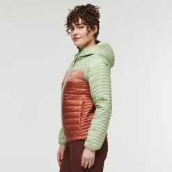 Capa Insulated Hooded jakke, dame (Green Tea)-COTOPAXI Hot