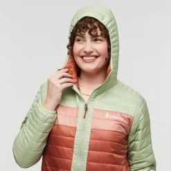 Capa Insulated Hooded jakke, dame (Green Tea)-COTOPAXI Hot