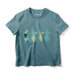 Cuatro Bitmap T-shirt, dame (Everglade)-COTOPAXI Clearance