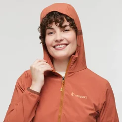 Vuelta Performance WB Softshell, dame (Faded Brick)-COTOPAXI
