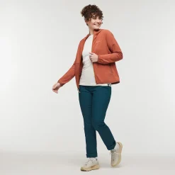 Vuelta Performance WB Softshell, dame (Faded Brick)-COTOPAXI
