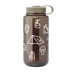 DDS x Nalgene Wide Mouth Sustain drikkedunk 1,0 L (Mocha)-DET DANSKE SPEJDERKO New
