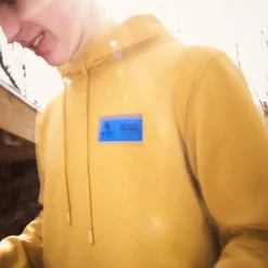 DDS x SAYSKY Hoodie (Yellow)-DET DANSKE SPEJDERKO Hot