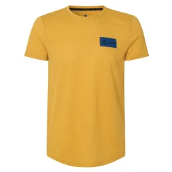 DDS x Saysky Logo Combat Short Sleeve T-shirt (Yellow)-DET DANSKE SPEJDERKO Sale