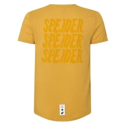 DDS x Saysky Logo Combat Short Sleeve T-shirt (Yellow)-DET DANSKE SPEJDERKO Sale