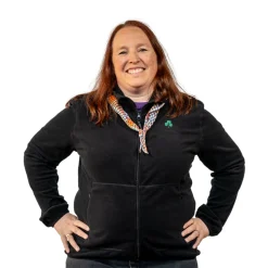 De grønne pigespejdere Nanok Fleece, dame (Black)-DEGRØNNEPIGESPEJDERE Outlet
