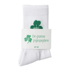 De grønne pigespejdere Organic Cotton Sock (White)-DEGRØNNEPIGESPEJDERE Outlet