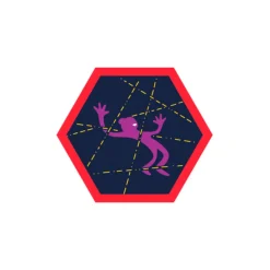 De grønne pigespejdere Spejdermærke Kodeknækkere - Grønsmutter Rød-DEGRØNNEPIGESPEJDERE New