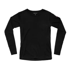 Breeze Merino 150 Breeze Shirt, dame (Black)-DEVOLD Discount