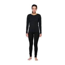 Breeze Merino 150 Breeze Shirt, dame (Black)-DEVOLD Discount