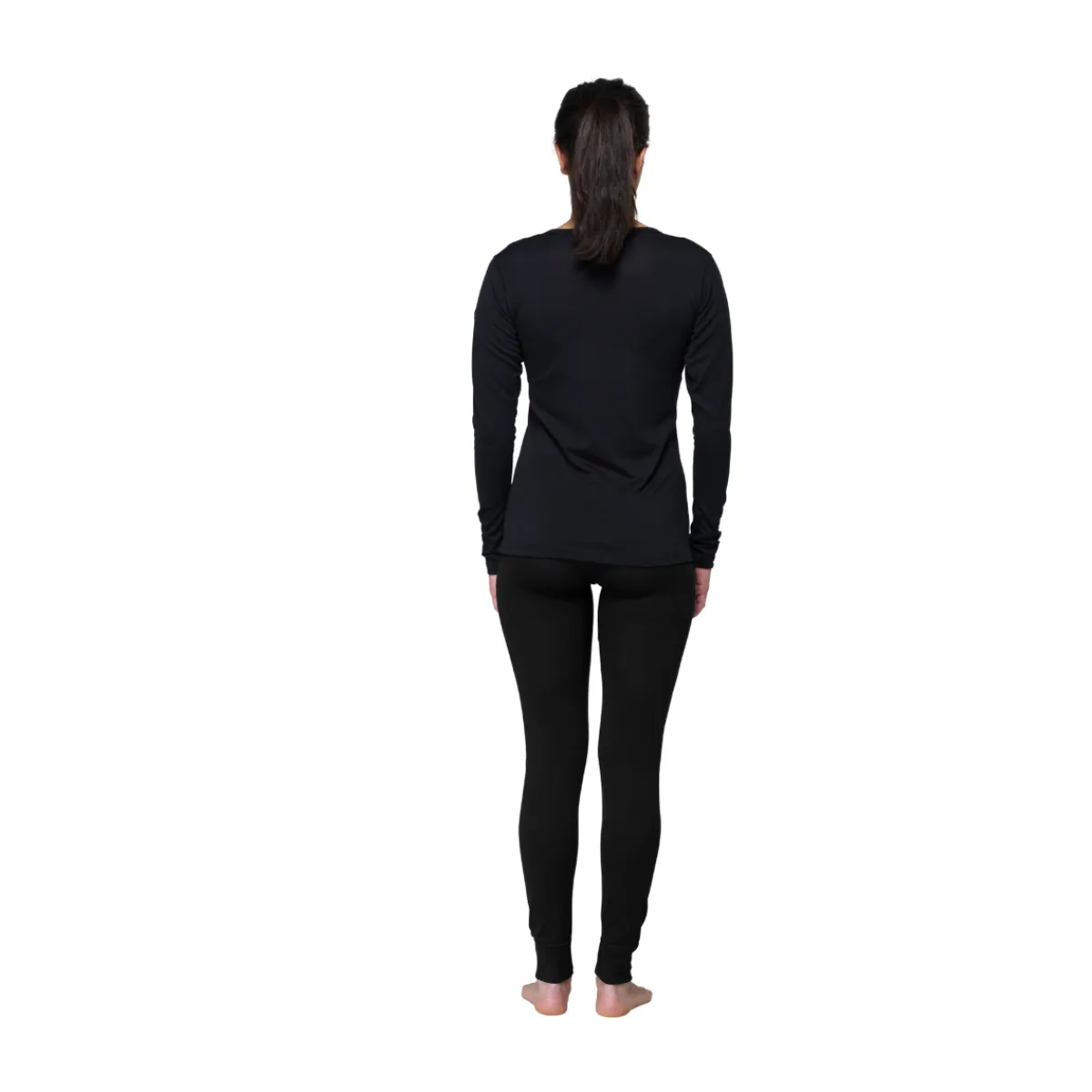 Breeze Merino 150 Breeze Shirt, dame (Black)-DEVOLD Discount
