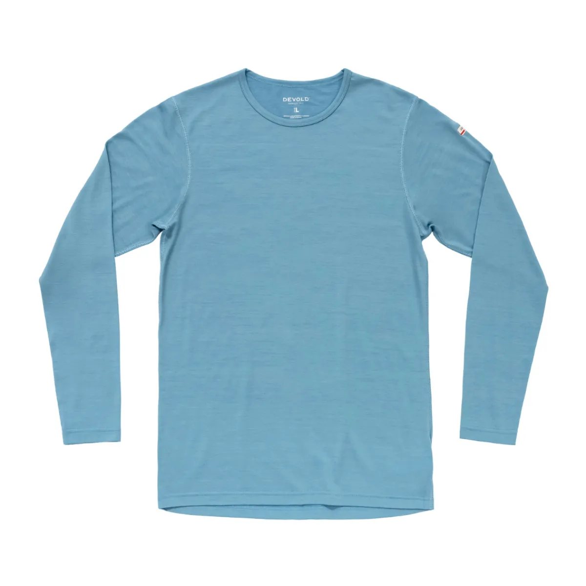 Breeze Plus Merino 200 Trøje, herre (Skyblue)-DEVOLD Best