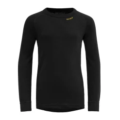 Duo Active Merino Shirt, junior (Black)-DEVOLD