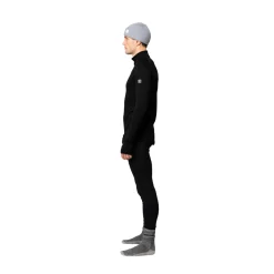 Expedition Merino 235 Zip Neck trøje, herre (Black)-DEVOLD Online