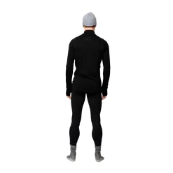Expedition Merino 235 Zip Neck trøje, herre (Black)-DEVOLD Online