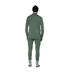 Expedition Merino 235 Zip Neck trøje, herre (Forest)-DEVOLD Clearance
