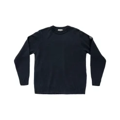 Nansen Refined Sweater (Navy)-DEVOLD Clearance