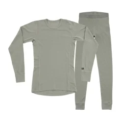 Outdoor Wool Uldundertøj sæt, dame (Fog)-DEVOLD Sale