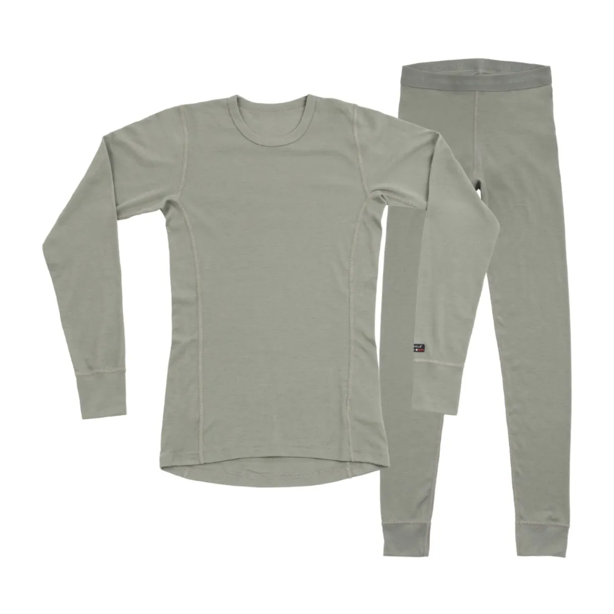 Outdoor Wool Uldundertøj sæt, dame (Fog)-DEVOLD Sale