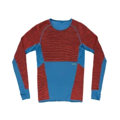 Tuvegga Merino Shirt, herre (Cayenne)-DEVOLD Hot