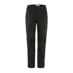 Fjällräven Abisko Hike Zip-off bukser, dame (Black)-FJÄLLRÄVEN New