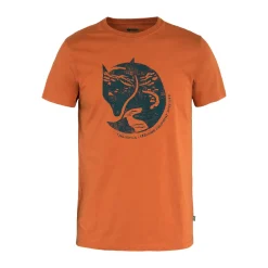 Fjällräven Arctic Fox T-shirt, herre (Teracotta Brown)-FJÄLLRÄVEN Best
