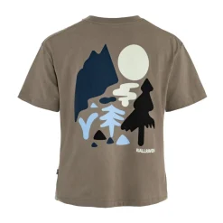 Fjällräven Forest Walk T-shirt, dame (Suede Brown)-FJÄLLRÄVEN Hot