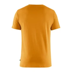 Fjällräven Logo T-shirt, herre (Ochre)-FJÄLLRÄVEN Online