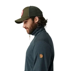 Fjällräven Sten Fleece, herre (Dark Olive)-FJÄLLRÄVEN Best