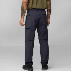 Fjällräven Travellers MT Zip-Off Bukser, herre (Dark Navy)-FJÄLLRÄVEN Online