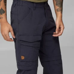 Fjällräven Travellers MT Zip-Off Bukser, herre (Dark Navy)-FJÄLLRÄVEN Online