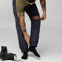 Fjällräven Travellers MT Zip-Off Bukser, herre (Dark Navy)-FJÄLLRÄVEN Online