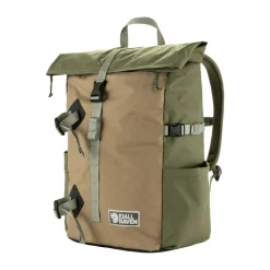 Fjällräven Vardag Foldsack 25 L rygsæk (Green Clay)-FJÄLLRÄVEN Outlet