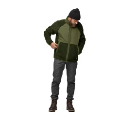 Fjällräven Vardag Pile Fleece, herre (Deep Forest / Laurel Green)-FJÄLLRÄVEN New