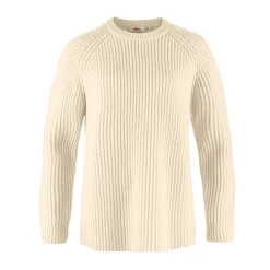 Fjällräven Övik Rib Sweater, dame (Chalk White)-FJÄLLRÄVEN Sale