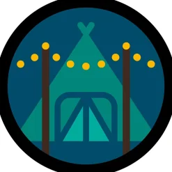 Fokusmærke Glamping (trop)-DDS New