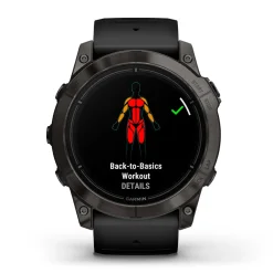 Epix 2 Pro Sapphire - Black, 51 mm-GARMIN Outlet