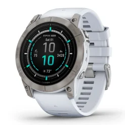 Epix 2 Pro Sapphire - Titanium, Whitestone rem, 51 mm-GARMIN Best