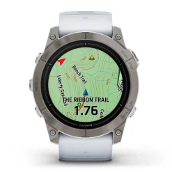 Epix 2 Pro Sapphire - Titanium, Whitestone rem, 51 mm-GARMIN Best