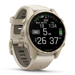 Fenix 8 AMOLED Sapphire, 43 mm (Soft Gold)-GARMIN Best