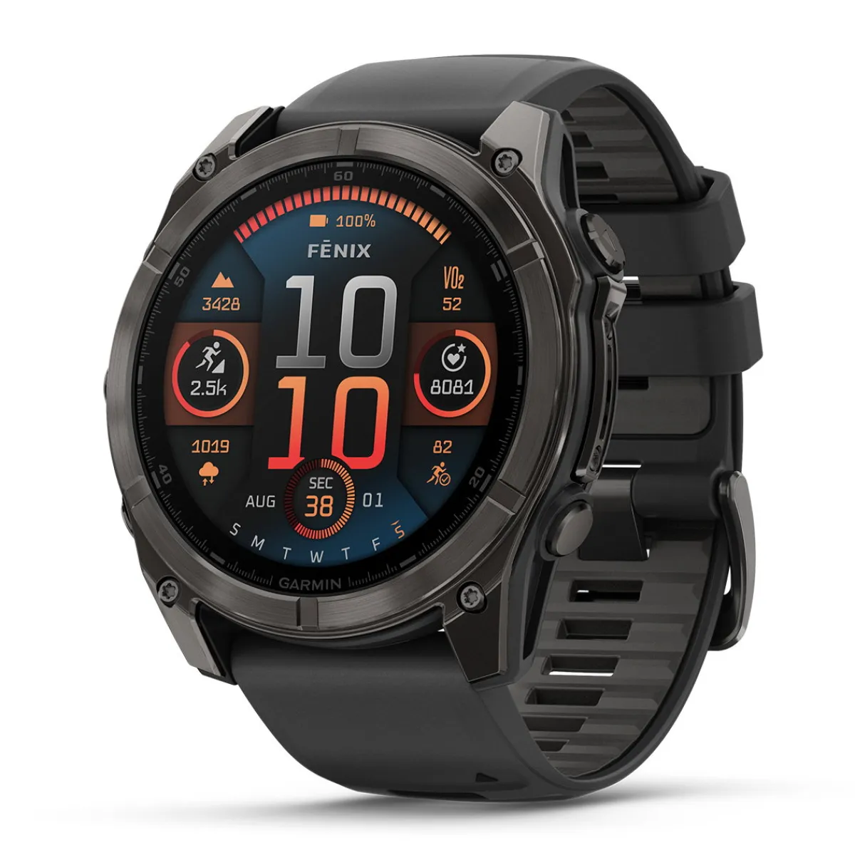 Fenix 8 AMOLED Sapphire, 51mm (Carbon Grey)-GARMIN Sale
