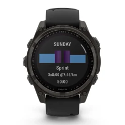 Fenix 8 Sapphire Solar, 47mm (Carbon Grey)-GARMIN Clearance