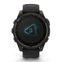 Fenix 8 Sapphire Solar, 47mm (Carbon Grey)-GARMIN Clearance