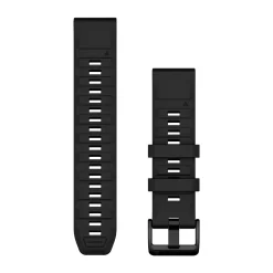 QuickFit 22mm silikone urrem (Black)-GARMIN Online
