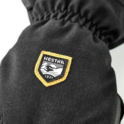 All Mountain Czone 5-finger skihandske, herre (Black)-HESTRA Clearance