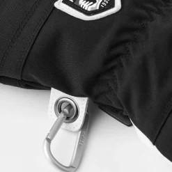 Army Leather Heli Ski 5-finger skihandske (Black)-HESTRA Best