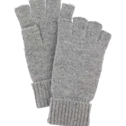 Basic Wool Half Finger, Grey-HESTRA Best